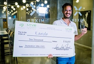 קנדו זוכה בפרס של סיגייט צילום סיגייט